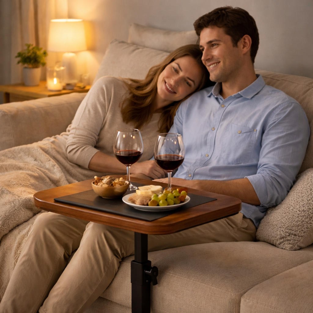 Areall® - il tavolino regolabile per lavorare comodo anche senza una scrivania.