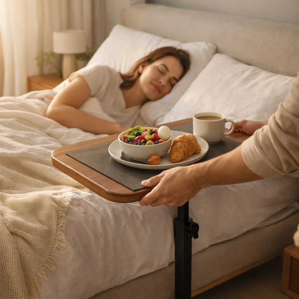 Areall® - il tavolino regolabile per lavorare comodo anche senza una scrivania.